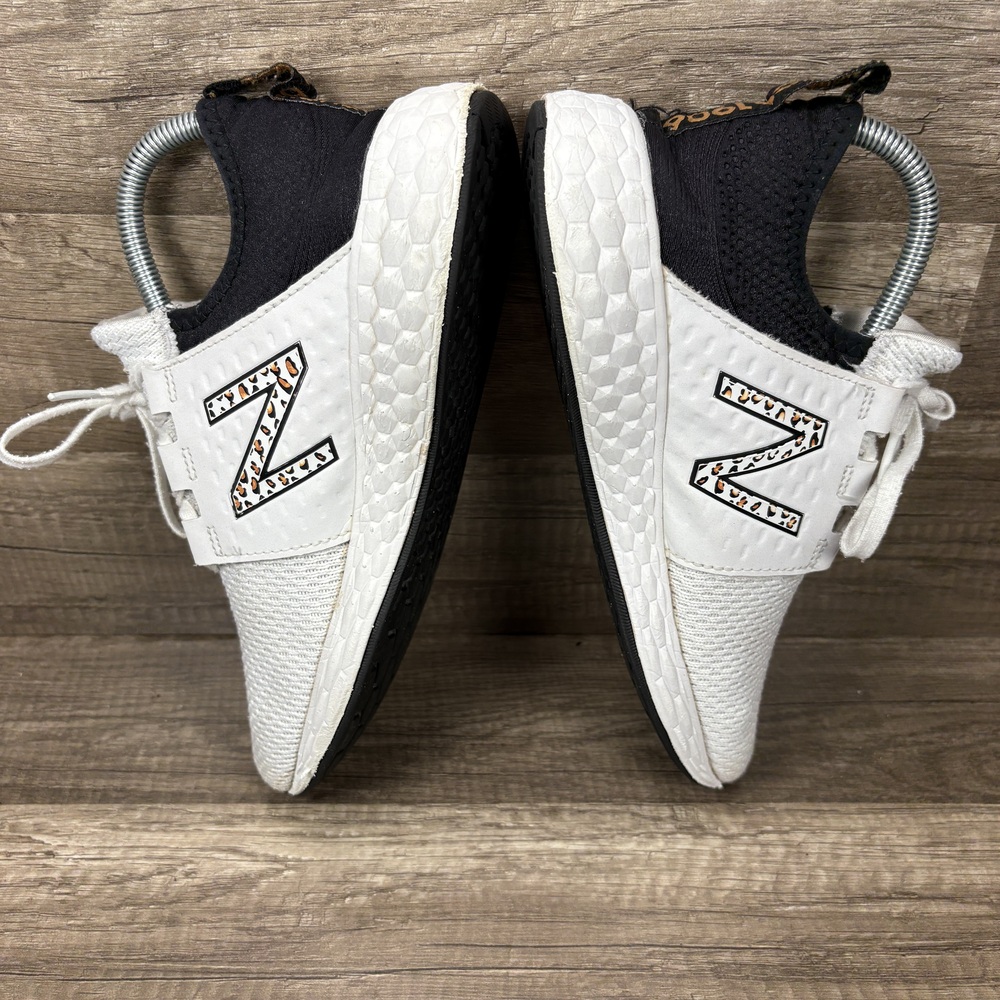 New Balance Fresh Foam Cruz White Black Womens US Size 8.5 EUR 40 Running Shoes - Picture 5 of 9
